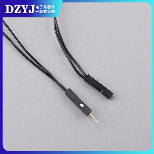 DuPont terminal wire DuPont 2.54 connecting wire DuPont 2Pin 28AWG one to two wires one female to two male one female to two female 10cm