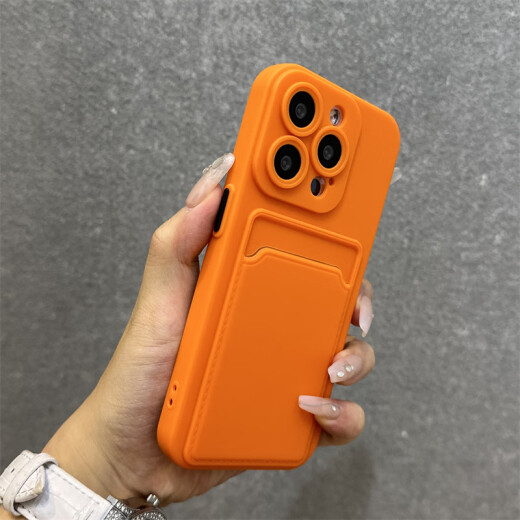 米弟 适用苹果14手机壳iphone13Promax卡包苹果16一体壳苹果15pro保护套11软壳12带卡包门禁卡可插卡槽 【午夜黑】升级体验-卡套一体 iPhone 13