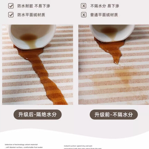 Huilide Custom salon Luxury Luxury haut de gamme Français Chambre de chevet de chambre à coucher japonais Crème style Wipable and Free-Washing Floor Mat ZK693 Cadre sans cré