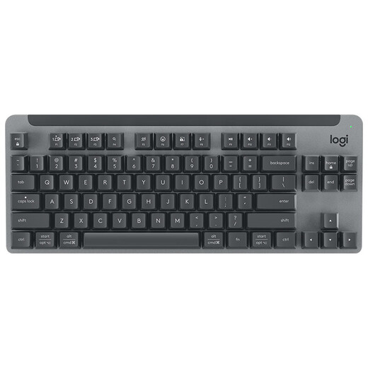 Logitech's preferred series K855 (K835 upgraded model) Mechanical keyboard Wireless Bluetooth Dual-mode connection TTC red axis 84 keys E-sports game office keyboard K855 Black