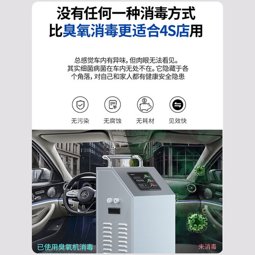 Feili Automobile Intelligent Ozone Disinfection Machine Negative Ion Air Disinfection, Sterilization and Deodorization Generator FL-805QS FL-805QS (4S/Auto Repair/Beauty Shop Disinfection)