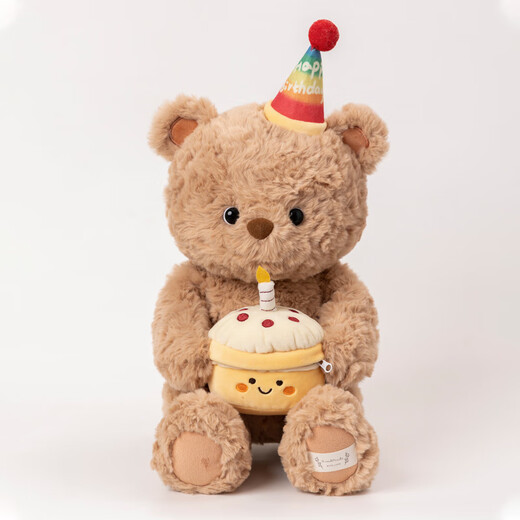 Weltston Teddy Bear Coll Plush Toy Coll Pillow подарка подарка на день рождения девочки для девочек 30 см. День рождения маленький медведь