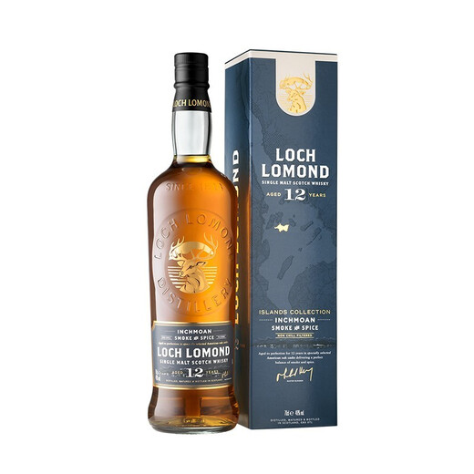 
Roman Lake 12 years classic Scottish single malt whiskey wine Double gold Sanxiong Lake Island flavor Original imported Man'an Island