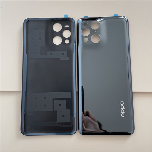 Suitable for oppo findx3 back cover original Findx3pro mobile phone battery cover back shell glass FINDX3 back screen Findx3/x3pro blue with adhesive + heat dissipation