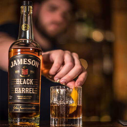 尊美醇（Jameson）Jameson 尊美醇爱尔兰威士忌进口洋酒占美神 IPA 一瓶一码 尊美醇黑桶700mL