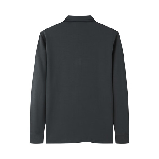 YOUNGOR POLO shirt men's autumn and winter young men's long-sleeved POLO shirt feels delicate and soft gray VLPC539969DCA L