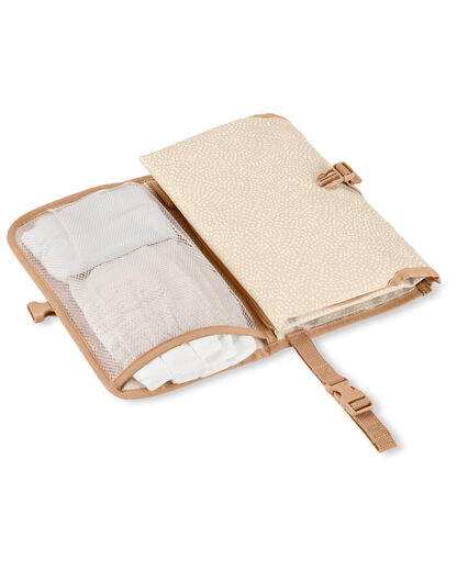 Skip Hop Portable Baby Diaper Pad Pronto Points Swirl Beige