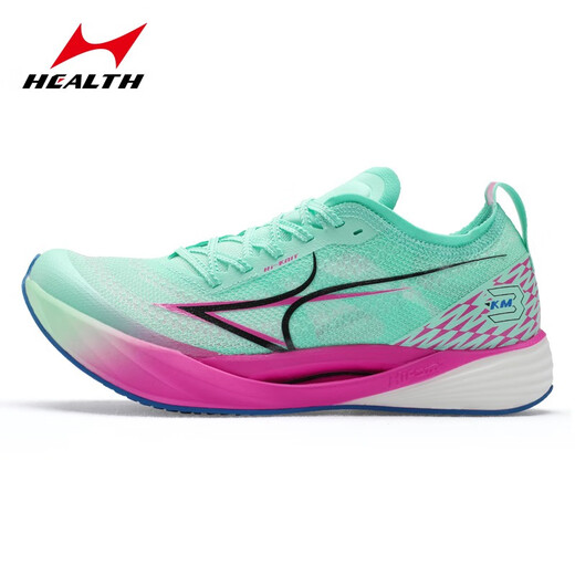 Haiers Haiers KM3 full-pallet carbon plate running shoes for students in college entrance examination sports long jump track and field training special racing shoes with orange bamboo for chest KM3 42