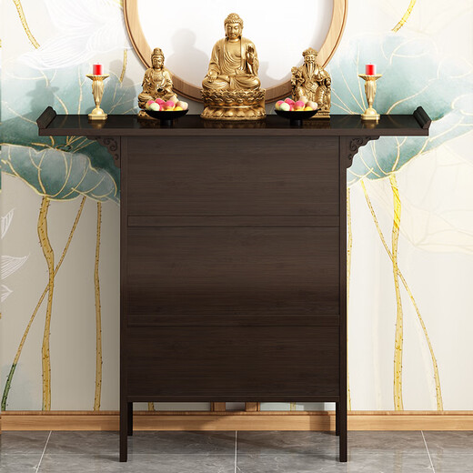 Frau Jius neuer chinesischer Tisch -Tisch -Weihrauch -Tisch -Weihrauchtisch im Wohnzimmer Weihrauchtisch in Guan Gong, Gott des Reichtums, Buddha -Statue, Buddha -Tabelle, Tribute Tabelle 688 Style 66 Long Porch Table