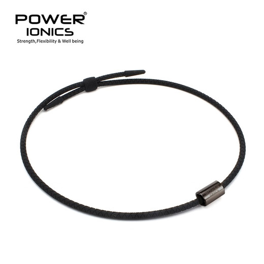 Power ionicsPOWER IONICS new negative ion necklace couple zodiac rabbit animal year red rope necklace can be customized with engraving black/gun gray accessories L/XL (adjustable to 50 cm)