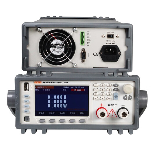 Jinko JK9904 Programable DC Battería de carga electrónica Descarga de batería constante Resistencia constante Prueba de resistencia interna PC En línea RS232 Interfaz de carga Instrumento JK9904 400W