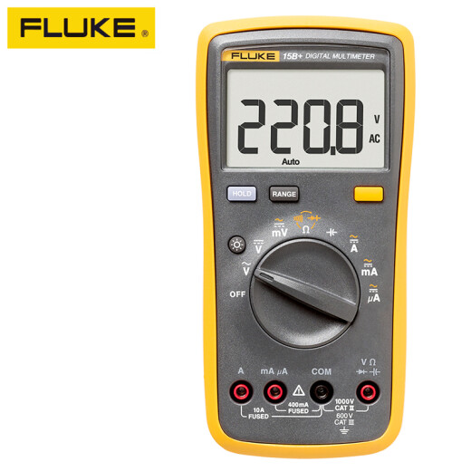 FLUKE F15B+/15BMAX digital multimeter portable automatic range with backlight handheld multimeter instrument F15B+