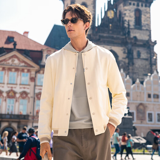
Mr. Bu Bu’s thin base sweatshirt for men casual hooded men’s inner top 2025 new product KT15763 Kangaroo bag-Bronze L (175)
