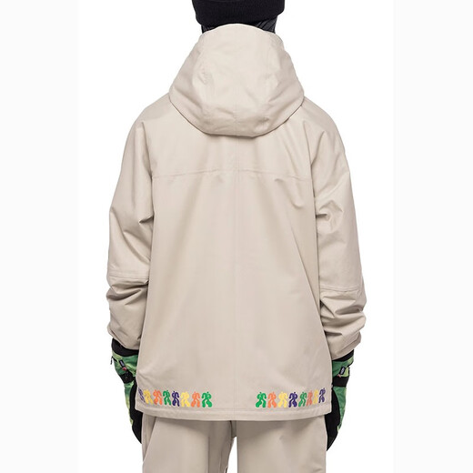 686 ski suit men's snowboard suit waterproof ski pants suit ski suit warm and breathable M2W120 light brown top S