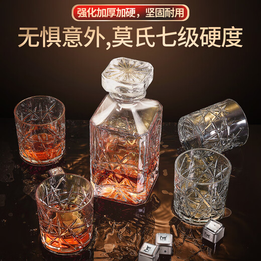 I VE Germany high-end high-end wineware and cup sets, high-value glass cups, retro crystal cup combination series, high-end luxury wineware-modern taste