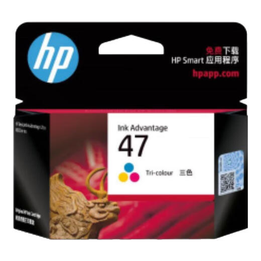 惠普（HP）36/47黑彩色墨盒 适用HP 1285/1286/1288/1289/2385/2386 47彩色墨盒（约700页）