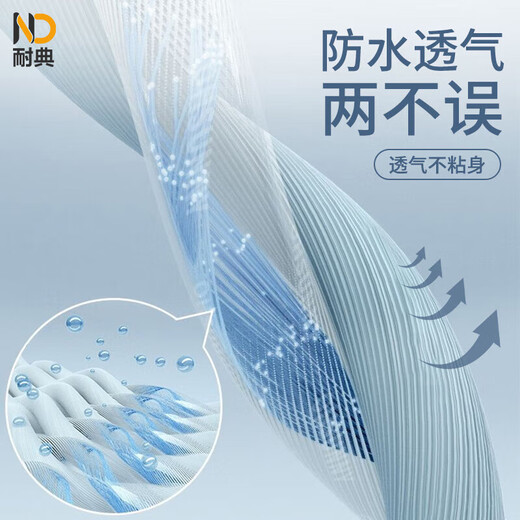 Naidian beef tendon soft leather apron is oil-proof, waterproof, acid and alkali resistant, kitchen dishwashing, fish killing, aquatic product catering apron work clothes