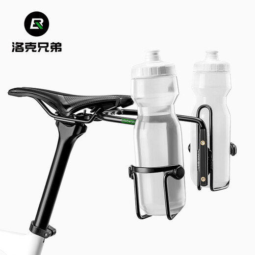 Locke Brothers Bicycle Tail Bag Stabilizer Rack Water Bottle Cage Fixed Rack Large Tail Bag Anti-sway Seat Bow Conversion Bracket Black