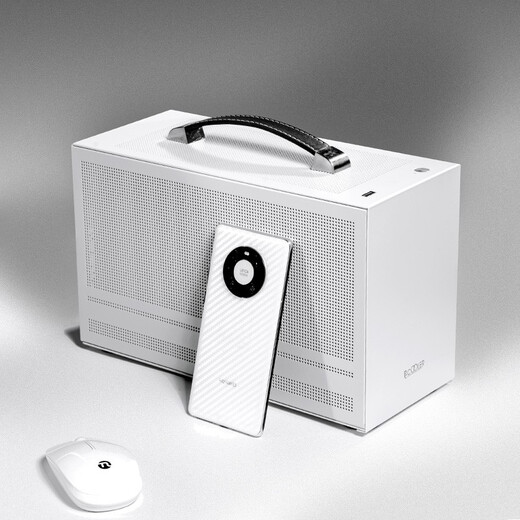 Ningmei i5 12400F/RTX4060 mini mini host ITX office gaming desktop computer host complete DIY assembly configuration three i5 12400F/GTX 1660S itx portable small host