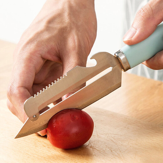 全适多功能削皮刀甘蔗刨皮刀土豆胡萝卜去皮器苹果菠萝水果刀颜色随机