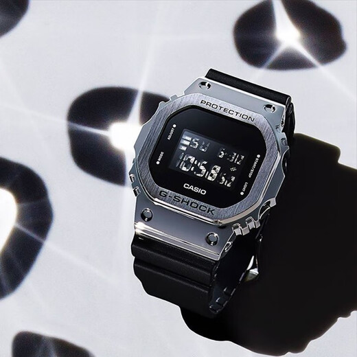 Casio Casio watch men's G-SHOCK metal retro small square waterproof sports watch men's watch GM-5600U-1 men's model