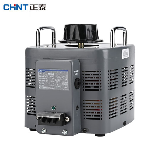 Chint (CHNT) single-phase voltage regulator 5000w input 220v voltage regulator TDGC2-5kva adjusts the voltage 0v-250v