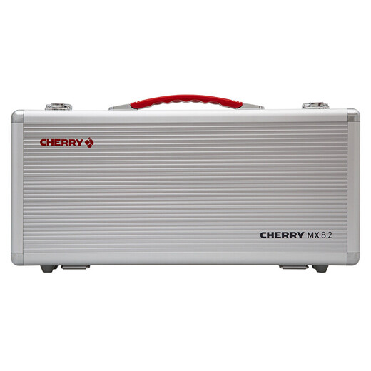 CHERRY 樱桃MX8.2TKL机械键盘无线蓝牙三模游戏电竞彩光背光87键笔记本电脑送军火箱 三模 白色 青轴送军火箱