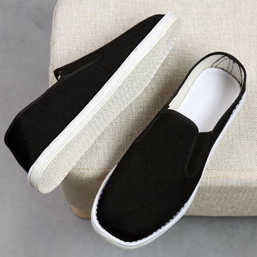 
Wei Guangli Old Beijing cloth shoes men's shoes breathable, thousand-layer sole traditional cloth shoes middle-aged and elderly father's shoes casual shoes Old Beijing cloth shoes size 41 (a small size)