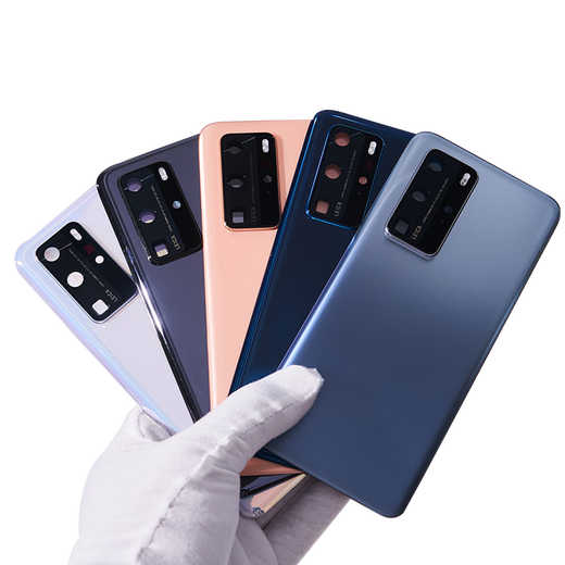Anwendbar für Original Huawei P40 Heckabdeckung Gla Original P40Pro Mobiltelefon Heckhülle Originaler Batterieabdeckung Heckschildansicker