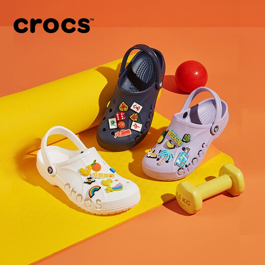 CROCS Crocs Crocs Crocs Crocs Cave Shoes Beiya Men's Shoes Women's Shoes Lightweight Wear-Resistant Slip-on Slippers Casual Shoes | 10126 Black-001 41 /42 (260mm)