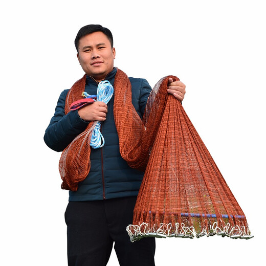 Ximei Cast Net American Frisbee Hand Throw Net Fool's Fishing Net Small Mesh Automatic Fishing Net Fishing Easy Throw Net Fish Net Device Upgraded Tire Line Frisbee Type 300 Diameter Steel Pendant