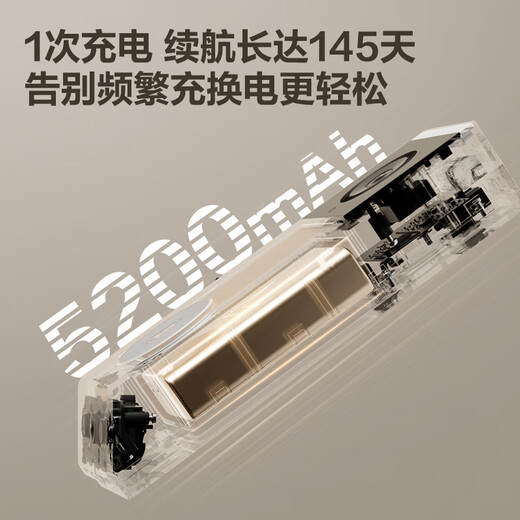 Fluorit ep3x Videotürklingel Dual -Kamera 3 Millionen Pixel + 2 Millionen Pixel Dual Camera Home Überwachung Smart Doorklingel Kamera Elektronische Katze Eye Extreme Grau