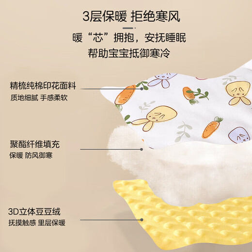 9i9 baby blanket winter thickened pure cotton bean fleece blanket baby newborn blanket A106 rabbit