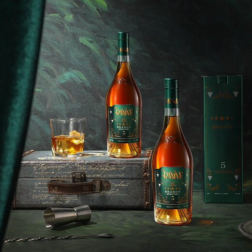 
La Nina Dwarf Georgia imported brandy wine La Nina five-star brandy spirits single 500ml brandy single 500mL 1 bottle