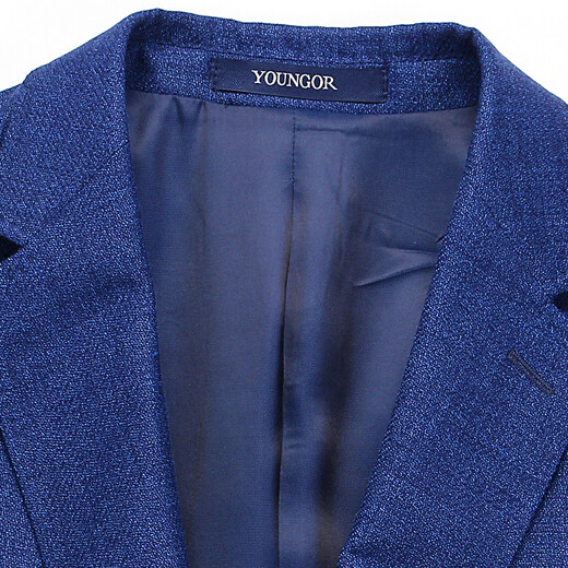 Youngor Single-West-Männer zwei Körnchen Single-Breasted-Standardversion Casual Anzug Herrenanzug Jacke Wolle Misch