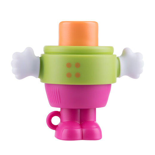 Little White Bear Bite Food Complementary Fruit Bite Bag Baby Food Trainer Machine Orange (Free Mesh Bag for over 6 months - 2 pieces)