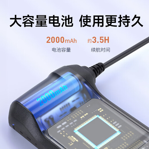 Bianchean endoscope, special high-definition camera for car sewer pipe repair, industrial waterproof probe, visual mobile phone detection, 10-meter hard line + 8mm high-definition large screen single lens