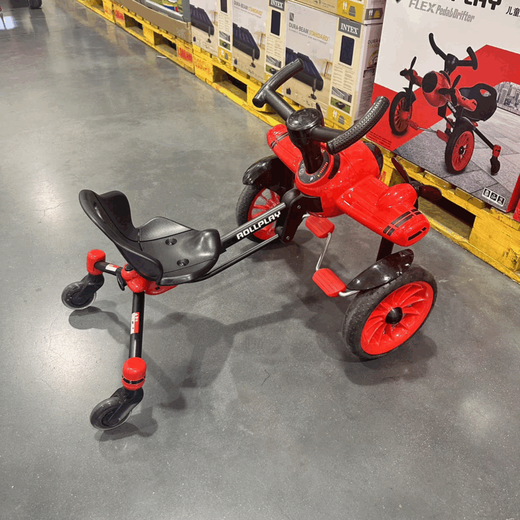 Sam Purchases Rulei Rollplay Children's Foldable Drifting Airplane Car Tricycle Rideable Toy Car Sam Purchases (2-5 years old, weight within 50)