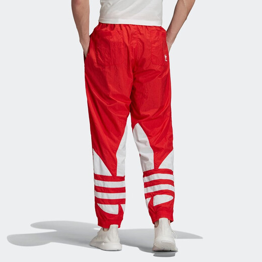 Adidas (adidas) Clover Herren klassisches großes Logo Retro Mode-Signal-Bündel-Bündel-Blocking-Sport und lässige Hose FM9898 Rot/FM9898 m (Referenzhöhe: 179 ~ 185 cm)