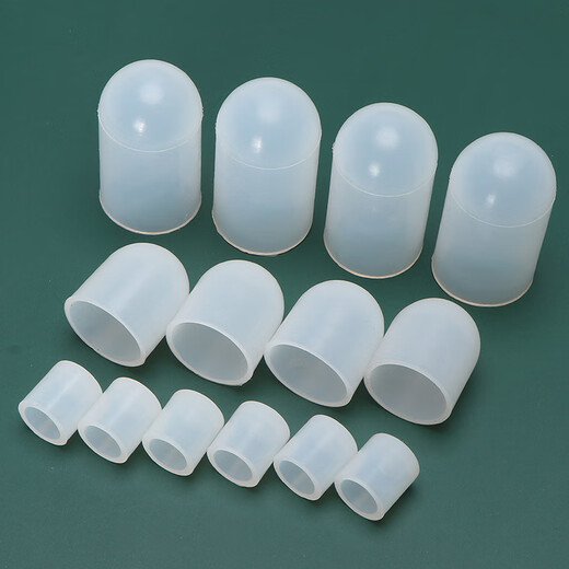 Thousands of pieces of light screw anti-collision cap silicone sleeve bolt silicone sleeve cap high temperature resistant screw protective sleeve silicone cap thread protective cap metric and inch protective sleeve plastic sheath soft rubber sleeve rubber protective sleeve M6x13 20 pcs