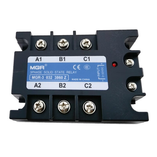 
Three-phase solid-state relay MGR-3 032 3840Z 10 60 80 100 120 150 DC AC MGR-3 032 3890Z 90AI