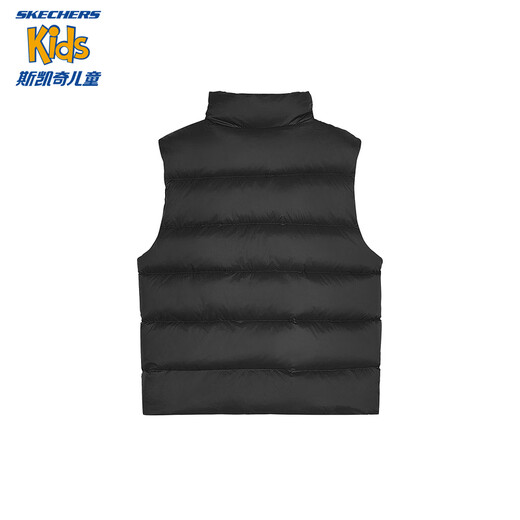 Skechers autumn and winter new style men's and women's duck down woven down jacket vest children's jacket L424K080