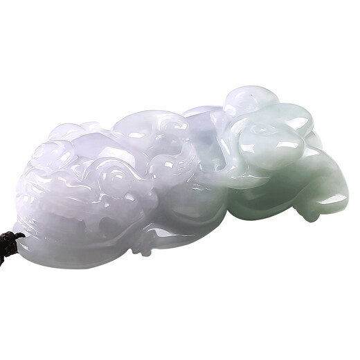 祥祯福珠宝（XIANGZHENFU JEWELRY）「鸿运貔貅」翡翠吊坠冰种翡翠貔貅颈饰挂件一物一编号备注所需编 XCA774-1369
