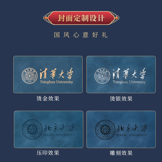 Lichao Guochao Forbidden City Cultural and Creative Laptop Gift Box Set Business Customized Conference Gift Laptop Customized Logo Company Procurement Souvenirs Safety Month Party Member Souvenirs Green Forbidden City Book + Signature Pen + Digital Display Cup