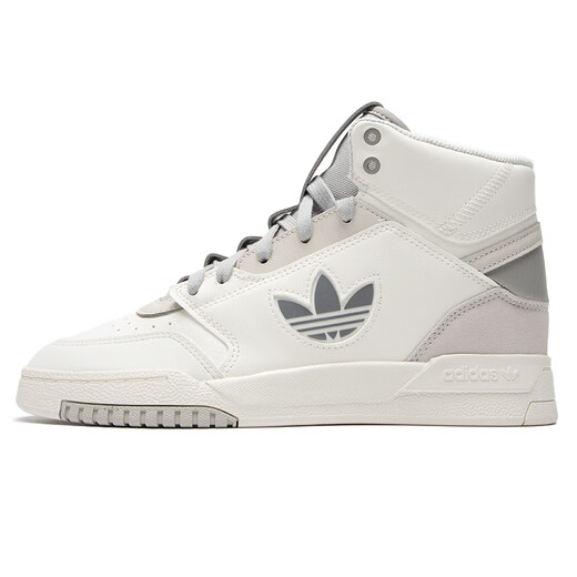 阿迪达斯 （adidas）三叶草男女鞋运动休闲高帮板鞋2023冬季IF2694 IF2685 白_灰蓝色_浅灰色 39