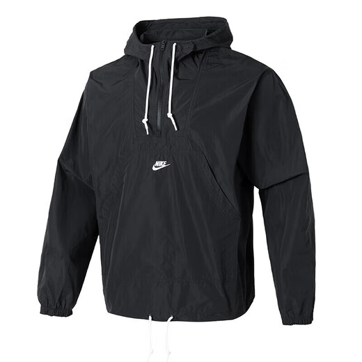 Nike (Nike) Официальная куртка мужская одежда, новые тканые спортивные топы, модные повседневные модные куртки, удобные и мягкие, FN3893-010 S (165/84A)