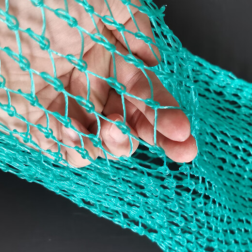 Yuxiyuan Yuxiyuan handmade fishing net fishing net pocket copy net accessories fishing net pocket thickened and large mesh fish catching fishing gear 6 strands diameter 20-25 net depth 25 mesh 1 cm