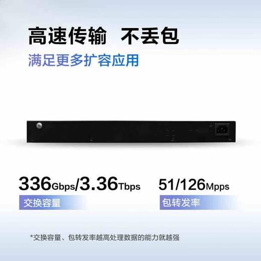 华为 数通智选三层千兆POE供电交换机 企业级网管型核心汇聚监控工程高速防雷网线网络 S5735S-L24P4S-A1 24口+4千兆光 弱三层组网企业办公网络监控分线器分流器