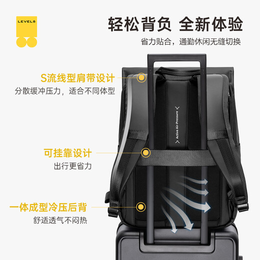 Horizon Nr. 8 (Level8) Rucksack Computertasche 15,6 Zoll Männer und Frauen Business-Pendler große Kapazität School Bag Moment Travel Rucksack
