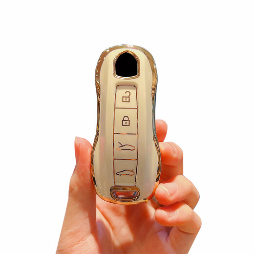 Подходит для Porsche 718 Key Cover Boxster Taycan Shell Carman Bugle Bugle для мужчин и женщин Porsche Модель 4-ключ